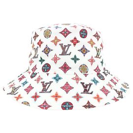 Louis Vuitton Berretto da pescatore con cappello da pescatore con monogramma Lovelygram multicolore Altro