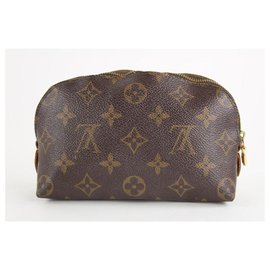Louis Vuitton-Monogram Demi Ronde Cosmetic Pouch Make Up Case 3lvs1211-Other