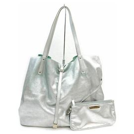 Tiffany & Co Cabas réversible argent x vert avec pochette Autre