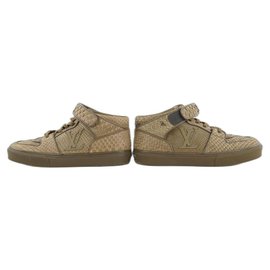 Louis Vuitton-Mens 8.5 Python Alcapulco High Top Trainer Sneaker-Other