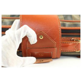 Fendi-Grand sac à bagages valise à rayures pequin-Autre