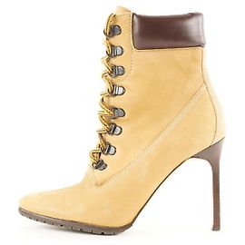 Manolo Blahnik Botines de tobillo de nobuck Oklamod Tacones Botas de aguja Otro