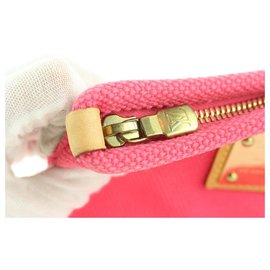 Louis Vuitton-Hot Pink Antigua Pouch Bag-Other