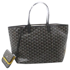 black goyard st louis tote