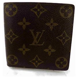 Louis Vuitton Cartera Múltiple Monogram Marco Florin Slender Bifold Otro