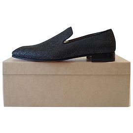 Christian Louboutin Mocassini Slip on Nero