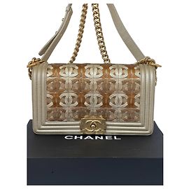 Edition limitée Chanel OLD BOY (25x15x9)Sac Doré