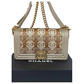 Chanel-Edition limitée Chanel OLD BOY (25x15x9)Sac-Doré