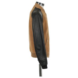 Sandro-Blazers Jackets-Brown,Black