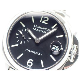 Panerai-PANERAI Luminor Marina 40 MM Bracelet PAM00050 E series Mens-Black