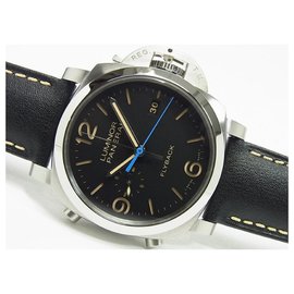 Panerai-PANERAI Luminor1950 Chrono Flyback 44 MM PAM00524 P series Mens-Black