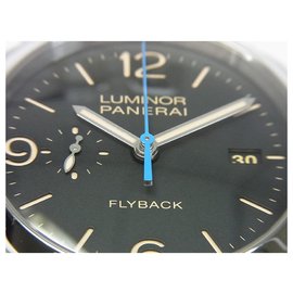Panerai-PANERAI Luminor1950 Chrono Flyback 44 MM PAM00524 P series Mens-Black