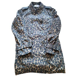 Zapa-Coats, Outerwear-Leopard print