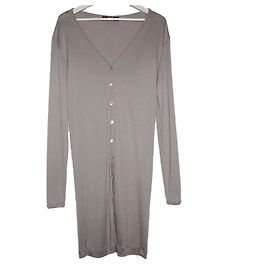 CÁRDIGAN LARGO RAF BY RAF SIMONS Gris