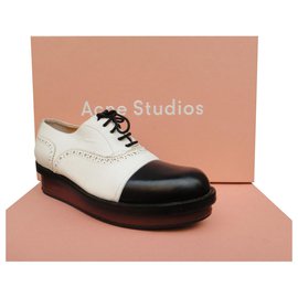 richelieu Acne p 37,5 Nero Bianco
