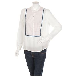 Autre Marque CUSTOMMADE White Cotton Blouse Shirt White Multiple colors