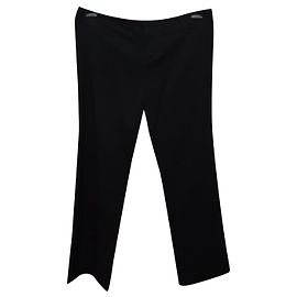 Calça Gucci de lã preta Preto