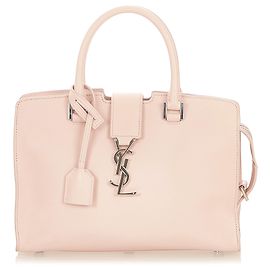 Yves Saint Laurent Borsa a mano in pelle rosa YSL Downtown Cabas Rosa Altro