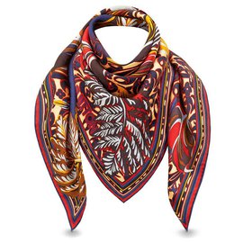 Louis Vuitton-LV Louis in the Jungle scarf-Multiple colors