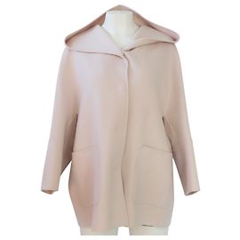 Weekend Max Mara Casaco com capuz Falco Rosa Pescaria