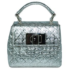Furla Mini bolsa acolchoada dourada Dourado Metálico