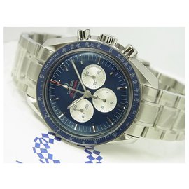 Omega-OMEGA Speedmaster Tokyo2020 limited edition blue unused Mens-Blue