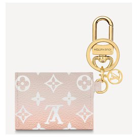 Louis Vuitton-Porta-chave com charme LV Kirigami-Rosa