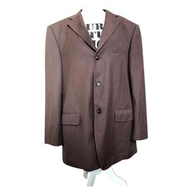 Hermès-Sweaters-Dark brown