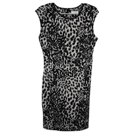 Calvin Klein-Patterned dress-Black,Grey