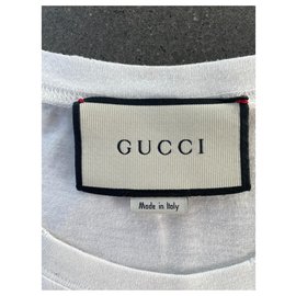 Gucci-Maglietta "Il Prato Di Ganimede"-Bianco