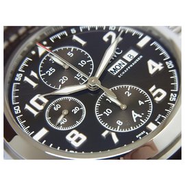 IWC-IWC lined Chronograph Antoine De ​ Saint Exupery Mens-Brown