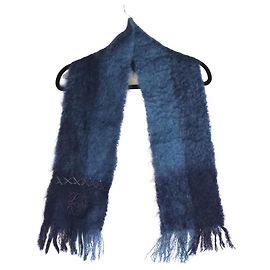 Loewe Scarf Navy blue