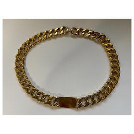 Chanel-Cinturón Chanel vintage con cadena-Gold hardware