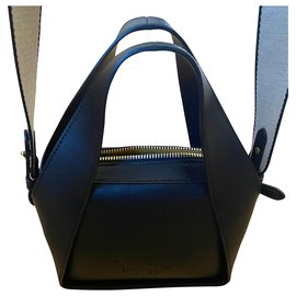 Stella Mc Cartney-Handbag Small Tote in Black Eco Nylon-Black