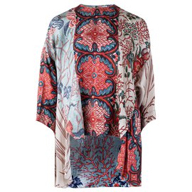 Biyan Top estampado rojo Roja