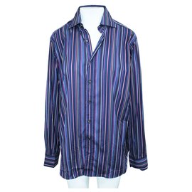 Etro-Blue Print Stripes Shirt-Multiple colors