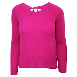 Diane Von Furstenberg Fuschia Kaschmirpullover Pink