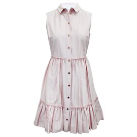Ted Baker Robe plissée rose blush Rose