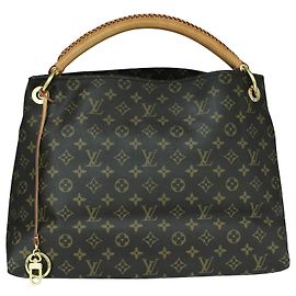 Louis Vuitton Monogramm Leinwand Artsy MM Tote Braun