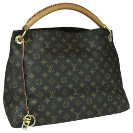 Louis Vuitton-Monogram Canvas Artsy MM Tote-Brown