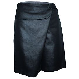 Emporio Armani Semi Shiny Short Pants Black