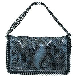 Stella Mc Cartney Pochette / Tracolla Falabella in Ecopelle Serpente Multicolore