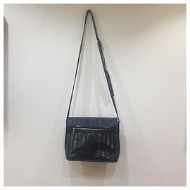 Autre Marque Bolsa de ombro listrada Mollerus Preto