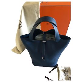 Hermès Picotin Lock 22 neuf + organiser de sac Bleu