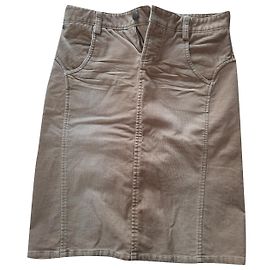 Armani Exchange Armani Austausch - Samtrock (belge) Beige