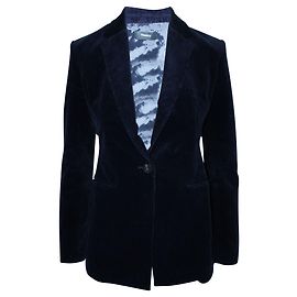 Theory Blazer di velluto a coste blu navy Blu Blu navy