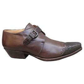 Zapatos Sartore p con hebilla 42 Marrón oscuro