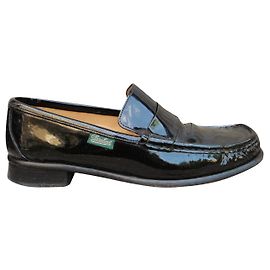 Mocasines de charol Paraboot p 40 Negro