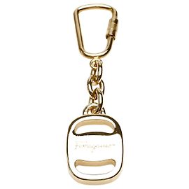 Salvatore Ferragamo Portachiavi Ferragamo Gold Vara D'oro