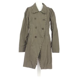 Marithé et François Girbaud Trench Kaki